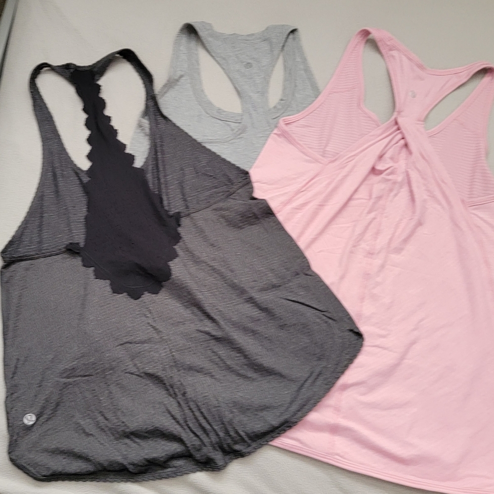 Sold!     3 super cute Lululemon tank tops